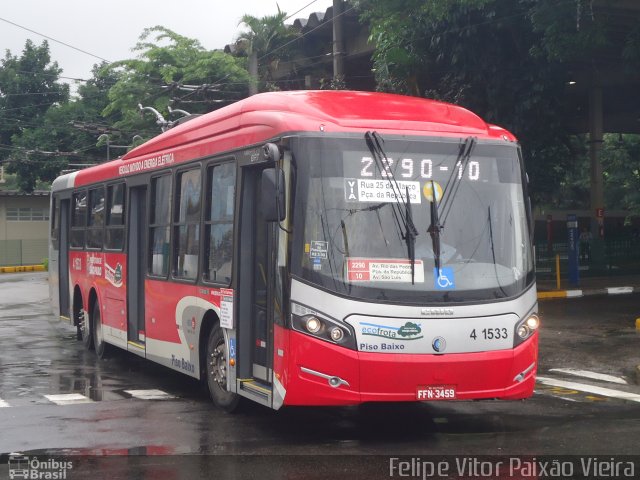 Himalaia Transportes > Ambiental Transportes Urbanos 4 1533 na cidade de São Paulo, São Paulo, Brasil, por Felipe Vitor Paixão Vieira. ID da foto: 1731465.