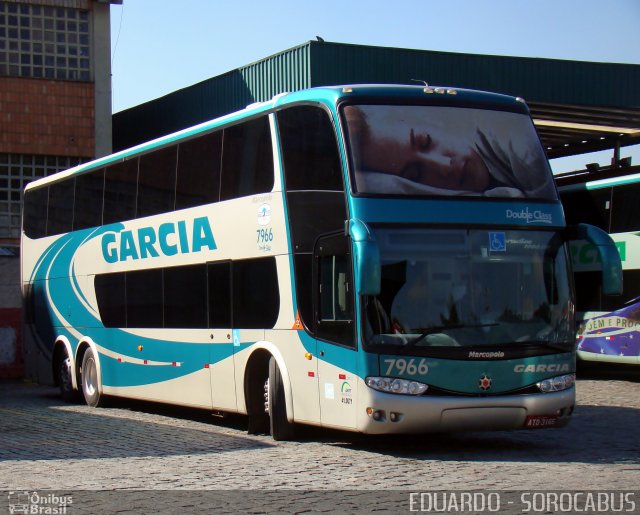 Viação Garcia 7966 na cidade de São Paulo, São Paulo, Brasil, por EDUARDO - SOROCABUS. Número da foto: #1731812.