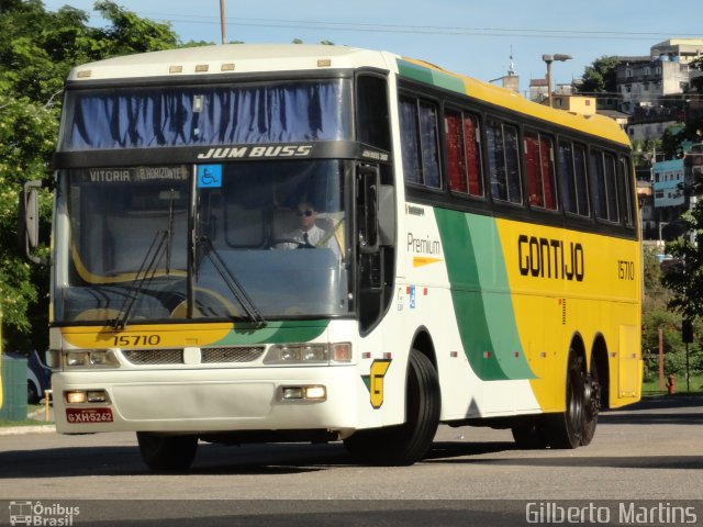 Empresa Gontijo de Transportes 15710 na cidade de Vitória, Espírito Santo, Brasil, por Gilberto Martins. ID da foto: 1730571.