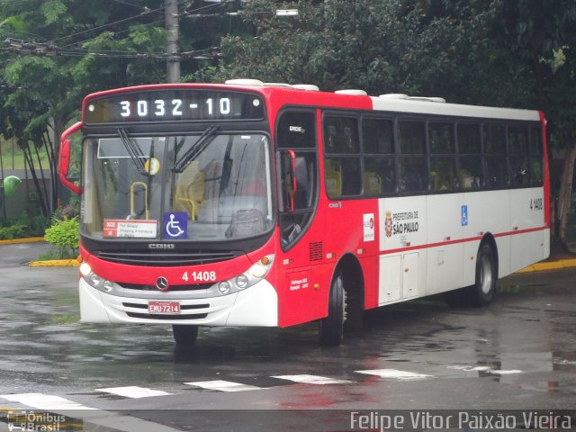 Himalaia Transportes > Ambiental Transportes Urbanos 4 1408 na cidade de São Paulo, São Paulo, Brasil, por Felipe Vitor Paixão Vieira. ID da foto: 1731477.