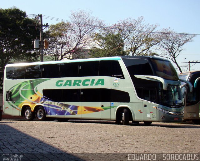 Viação Garcia 7277 na cidade de São Paulo, São Paulo, Brasil, por EDUARDO - SOROCABUS. Número da foto: #1731721.