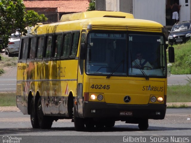 Viação Itapemirim 40245 na cidade de Teresina, Piauí, Brasil, por Gilberto  Sousa Nunes. ID da foto: 1732023.