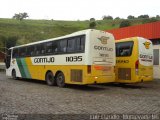 Empresa Gontijo de Transportes 11035 na cidade de João Monlevade, Minas Gerais, Brasil, por Luiz Claudio . ID da foto: :id.