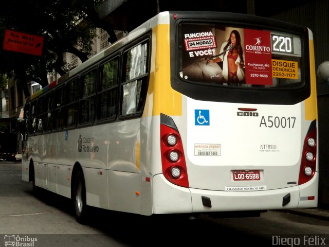 Tijuquinha - Auto Viação Tijuca A50017 na cidade de Rio de Janeiro, Rio de Janeiro, Brasil, por Diego Félix de Araujo. ID da foto: 1734071.