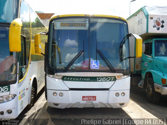 Nacional Expresso 12607 na cidade de Bauru, São Paulo, Brasil, por Phelipe Gabriel Campos de Souza. ID da foto: 1733041.