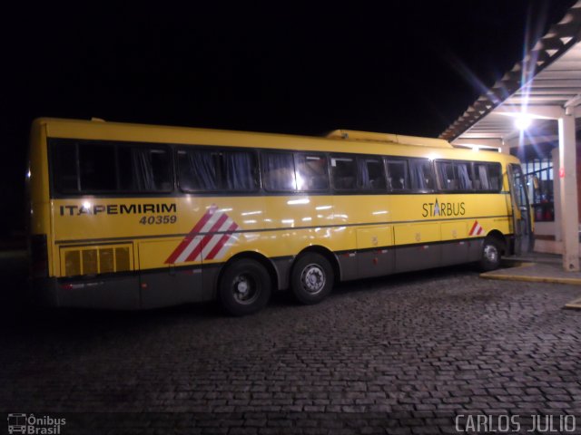 Viação Itapemirim 40359 na cidade de Casimiro de Abreu, Rio de Janeiro, Brasil, por Carlos Julio. Número da foto: #1733325.