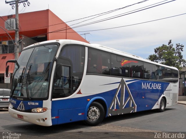 Rápido Macaense RJ 150.114 na cidade de Rio de Janeiro, Rio de Janeiro, Brasil, por Zé Ricardo Reis. ID da foto: 1733655.