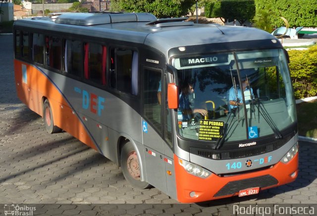 DEF Caruara Turismo > Nova DEF 140 na cidade de Maceió, Alagoas, Brasil, por Rodrigo Fonseca. Número da foto: #1734714.
