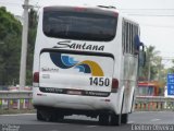 Empresas de Transportes Santana e São Paulo 1450 na cidade de Feira de Santana, Bahia, Brasil, por Eleilton Oliveira. Número da foto: #:id.