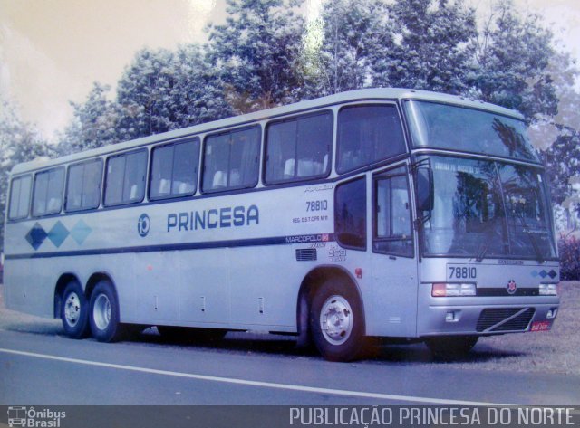 Princesa do Norte 78810 na cidade de Santo Antônio da Platina, Paraná, Brasil, por EDUARDO - SOROCABUS. ID da foto: 1736939.