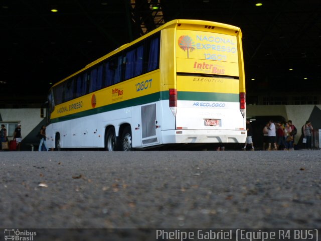 Nacional Expresso 12607 na cidade de Bauru, São Paulo, Brasil, por Phelipe Gabriel Campos de Souza. Número da foto: #1735115.