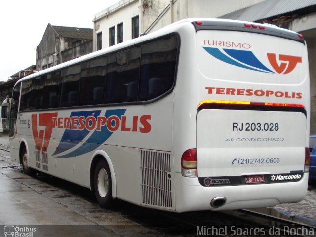 Viação Teresópolis RJ 203.028 na cidade de Rio de Janeiro, Rio de Janeiro, Brasil, por Michel Soares da Rocha. Número da foto: #1736900.