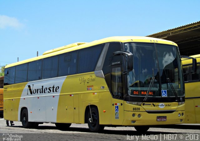 Viação Nordeste 8020 na cidade de Natal, Rio Grande do Norte, Brasil, por Iury  Mello. Número da foto: #1735779.