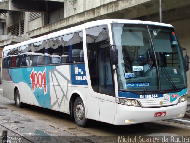 Auto Viação 1001 RJ 108.564 na cidade de Rio de Janeiro, Rio de Janeiro, Brasil, por Michel Soares da Rocha. ID da foto: 1736907.