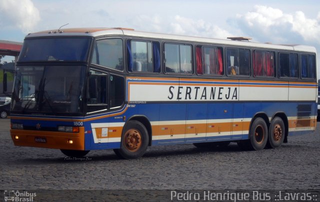 Viação Sertaneja 1800 na cidade de Ribeirão Vermelho, Minas Gerais, Brasil, por Pedro Henrique Gumercindo da Silva. Número da foto: #1737020.