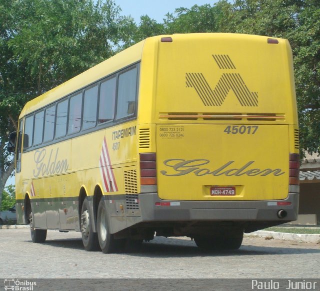 Viação Itapemirim 45017 na cidade de Campos dos Goytacazes, Rio de Janeiro, Brasil, por Paulo  Junior. ID da foto: 1736701.