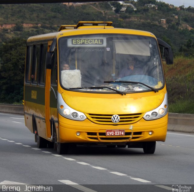 Escolares GVQ-0374 na cidade de Juatuba, Minas Gerais, Brasil, por Breno  Jonathan. Número da foto: #1736361.