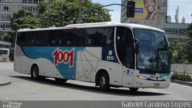 Auto Viação 1001 2213 na cidade de Niterói, Rio de Janeiro, Brasil, por Gabriel Cardoso Lopes. ID da foto: 1735162.