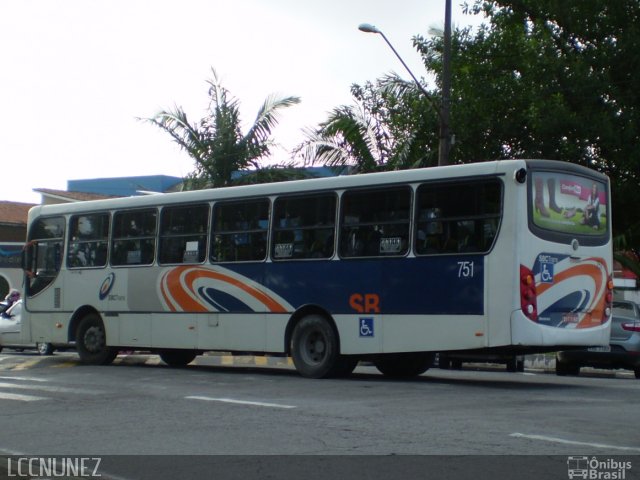 SBC Trans 751 na cidade de São Bernardo do Campo, São Paulo, Brasil, por Luis Nunez. Número da foto: #1738714.