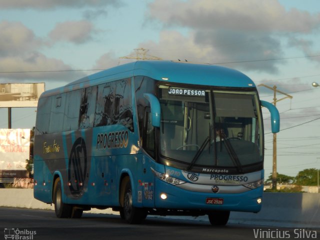 Auto Viação Progresso 6010 na cidade de Recife, Pernambuco, Brasil, por Vinicius Silva. Número da foto: #1738878.