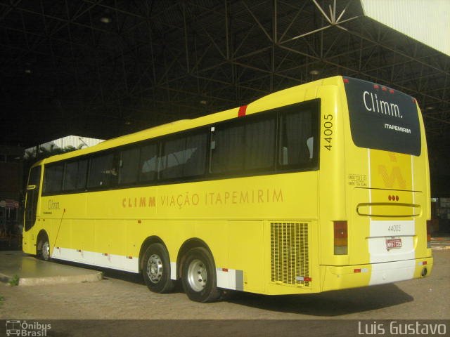 Viação Itapemirim 44005 na cidade de São Luís, Maranhão, Brasil, por Luis Gustavo. ID da foto: 1738232.