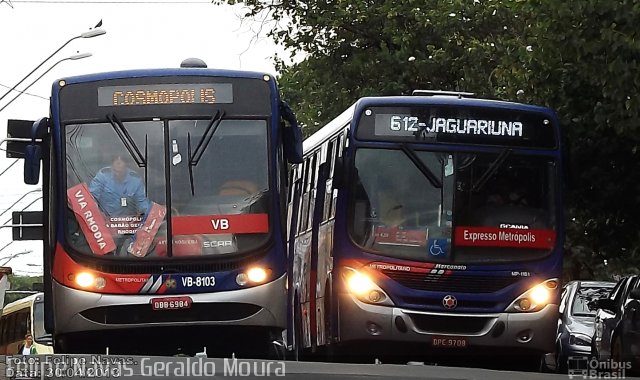 Expresso Metrópolis Transportes e Viagens MP-1161 na cidade de Campinas, São Paulo, Brasil, por Felipe Navas Geraldo Moura . Número da foto: #1737394.