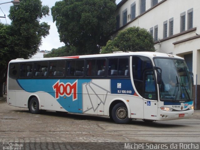 Auto Viação 1001 RJ 108.440 na cidade de Rio de Janeiro, Rio de Janeiro, Brasil, por Michel Soares da Rocha. Número da foto: #1738704.