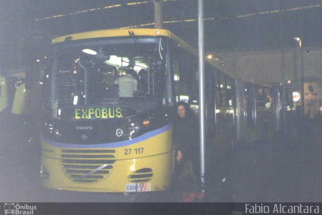 Viação Campo Belo 27 117 na cidade de São Paulo, São Paulo, Brasil, por Fabio Alcantara. ID da foto: 1740207.