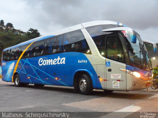 Viação Cometa 12323 na cidade de Santos, São Paulo, Brasil, por Matheus  Scheguschewsky. ID da foto: 1740446.