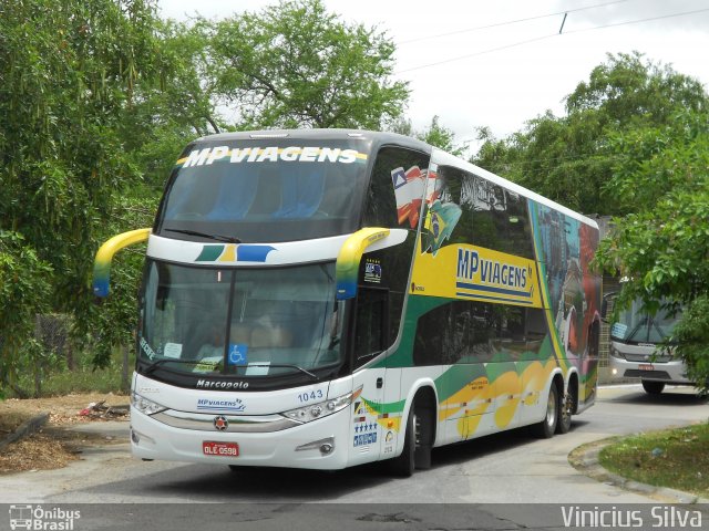 MP Viagens 1043 na cidade de Recife, Pernambuco, Brasil, por Vinicius Silva. Número da foto: #1738980.