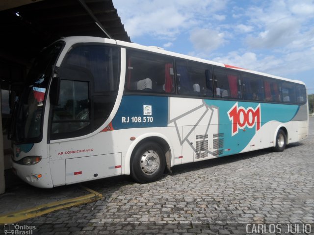Auto Viação 1001 RJ 108.570 na cidade de Casimiro de Abreu, Rio de Janeiro, Brasil, por Carlos Julio. Número da foto: #1740395.