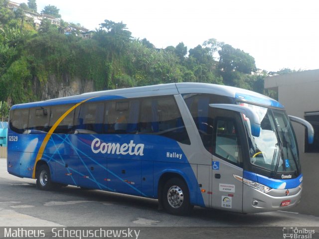 Viação Cometa 12329 na cidade de Santos, São Paulo, Brasil, por Matheus  Scheguschewsky. ID da foto: 1740440.