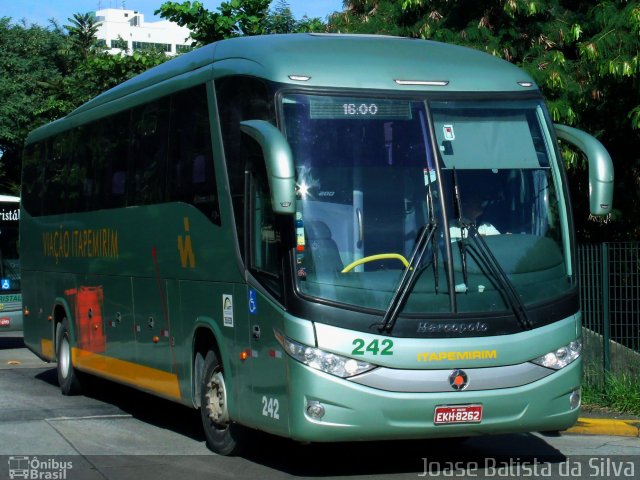 Viação Itapemirim 242 na cidade de São Paulo, São Paulo, Brasil, por Joase Batista da Silva. Número da foto: #1739339.
