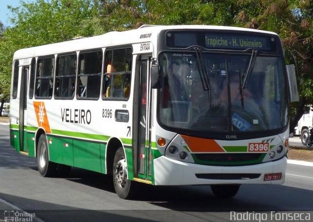 Auto Viação Veleiro 8396 na cidade de Maceió, Alagoas, Brasil, por Rodrigo Fonseca. ID da foto: 1741806.