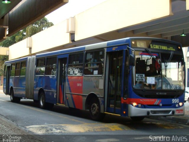 EAOSA - Empresa Auto Ônibus Santo André 996 na cidade de São Caetano do Sul, São Paulo, Brasil, por Sandro Alves. Número da foto: #1741332.