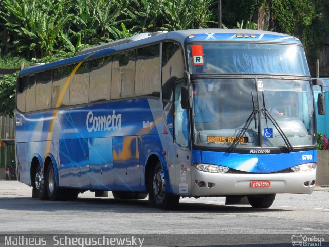Viação Cometa 6700 na cidade de Santos, São Paulo, Brasil, por Matheus  Scheguschewsky. Número da foto: #1742089.