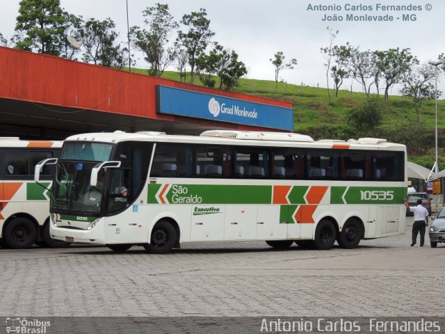 Cia. São Geraldo de Viação 10535 na cidade de João Monlevade, Minas Gerais, Brasil, por Antonio Carlos Fernandes. Número da foto: #1741337.