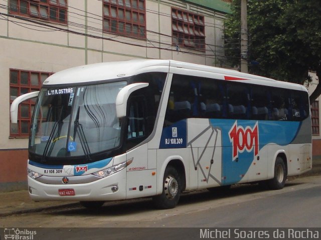 Auto Viação 1001 RJ 108.309 na cidade de Rio de Janeiro, Rio de Janeiro, Brasil, por Michel Soares da Rocha. ID da foto: 1742625.