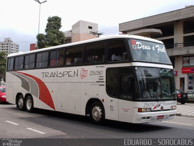 Transpen Transporte Coletivo e Encomendas 25030 na cidade de Sorocaba, São Paulo, Brasil, por EDUARDO - SOROCABUS. Número da foto: #1705924.