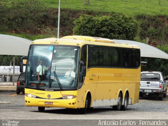 Viação Itapemirim 5523 na cidade de João Monlevade, Minas Gerais, Brasil, por Antonio Carlos Fernandes. Número da foto: #1706161.