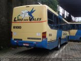 Viação Lírio dos Vales 8100 na cidade de Santa Teresa, Espírito Santo, Brasil, por Maykon Rocha. Número da foto: #:id.