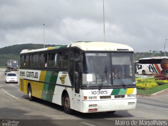 Empresa Gontijo de Transportes 10385 na cidade de João Monlevade, Minas Gerais, Brasil, por Mairo de Magalhães. ID da foto: 1743479.