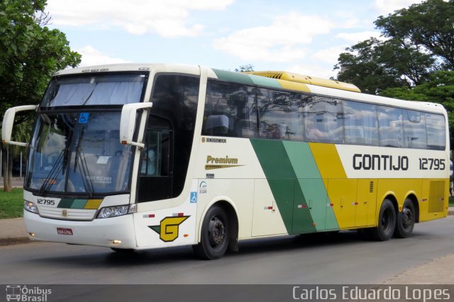 Empresa Gontijo de Transportes 12795 na cidade de Montes Claros, Minas Gerais, Brasil, por Carlos Eduardo Lopes. ID da foto: 1744684.