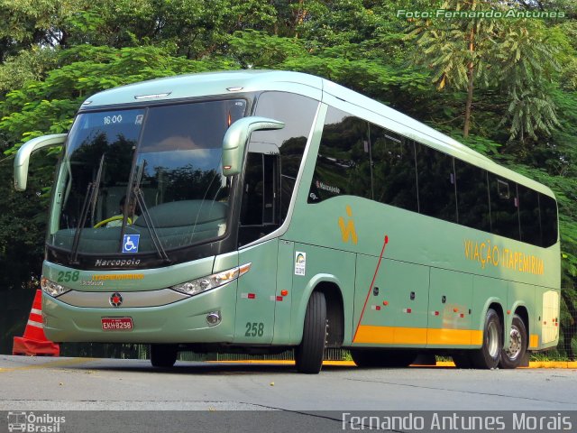 Viação Itapemirim 258 na cidade de São Paulo, São Paulo, Brasil, por Fernando Antunes. ID da foto: 1742848.