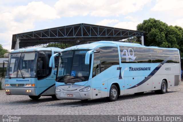 Transnorte - Transporte e Turismo Norte de Minas 48800 na cidade de Montes Claros, Minas Gerais, Brasil, por Carlos Eduardo Lopes. Número da foto: #1744554.
