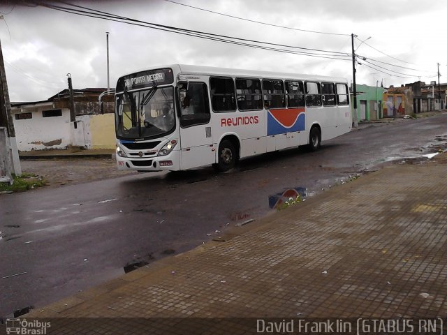 Reunidas Transportes Urbanos 0875 na cidade de Natal, Rio Grande do Norte, Brasil, por David Franklin. ID da foto: 1743151.