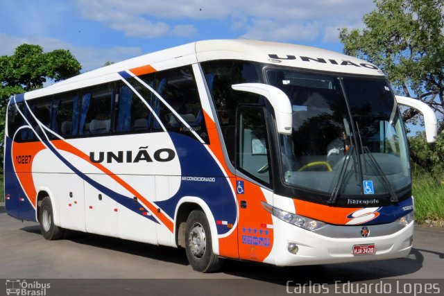 Expresso União 10227 na cidade de Montes Claros, Minas Gerais, Brasil, por Carlos Eduardo Lopes. Número da foto: #1744565.