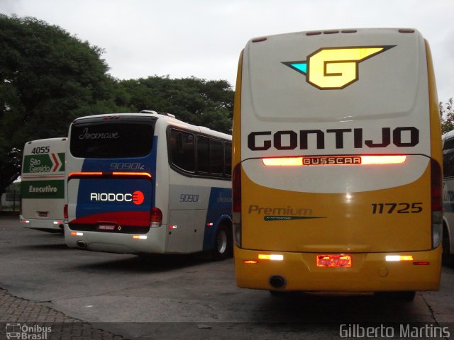 Empresa Gontijo de Transportes 11725 na cidade de São Paulo, São Paulo, Brasil, por Gilberto Martins. ID da foto: 1743757.