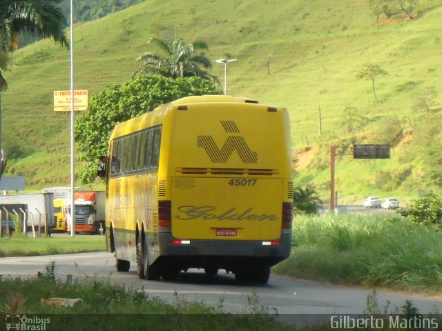 Viação Itapemirim 45017 na cidade de Viana, Espírito Santo, Brasil, por Gilberto Martins. ID da foto: 1745999.