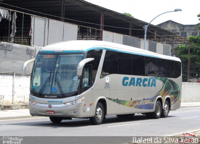 Viação Garcia 7826 na cidade de Rio de Janeiro, Rio de Janeiro, Brasil, por Rafael da Silva Xarão. Número da foto: #1745949.